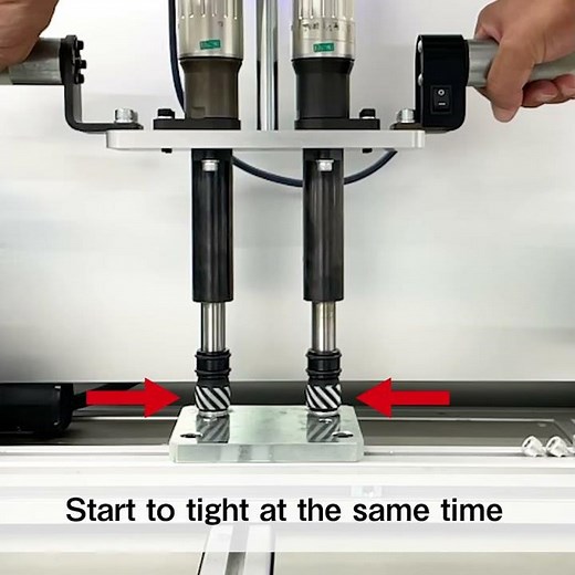 【ESTIC Custom Product】 Multi spindle 2 spindles Simultaneous tightening #shots