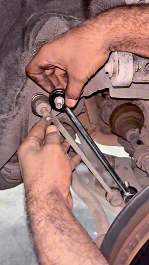 stabilizer link sound fixed change link #mechanic #stabilizerlink #suspension #fblifestyle | Mechanical Tips