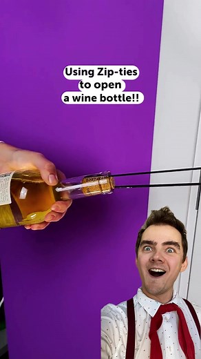 Easy Life Hack: How to Open a Bottle of Wine
