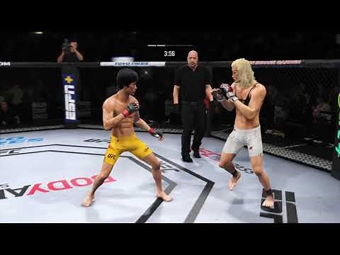 UFC 4 | Bruce Lee vs. Angelika Baj (EA Sports UFC 4)