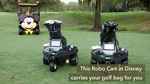 106K views · 1.1K reactions | Robo Carts have arrived at the happiest place on turf! ⛳️ Find out more about these new carts that help transport your clubs safely around the Walt Disney World Golf Courses: https://bit.ly/2JwEVy7 | Disney Parks | Facebook
