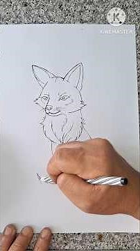 Teach how to draw a wolf easily. Explained in detail in every step. How To Draw Wolf Thai Pattern...