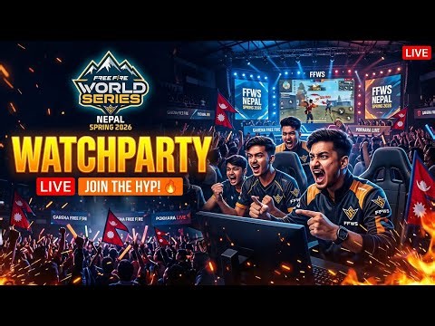 Free Fire World Series Nepal Spring 2026 | Week 2 - Knockout Stage | Day 2 (Watchparty)