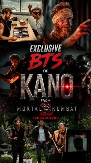 🔥 Exclusive BTS of Kano From Mortal Kombat 2 (2026)