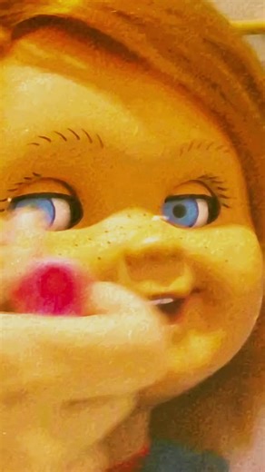 POV: You gave Chucky a makeover and now he’s officially a Material Girl. 💄🎀✨ ​#Chucky #Animatronics #MakeupTransformation #MaterialGirl #2k26