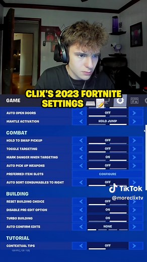 Clix Fortnite Settings 2024 Revealed - Keybinds, Sensitivity, and More!