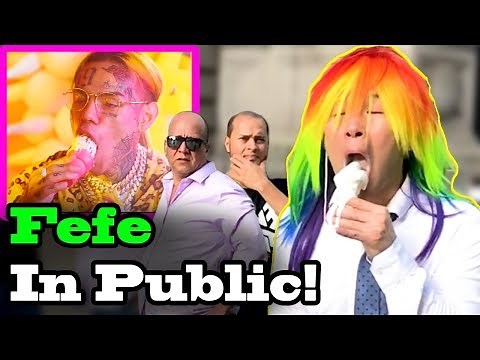 6IX9INE (Tekashi69), Nicki Minaj - "FEFE" - SINGING IN PUBLIC!!