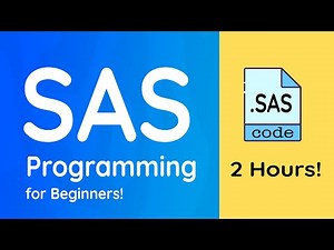 SAS Programming for Beginners | SAS Training | Full course: 2 Hours!