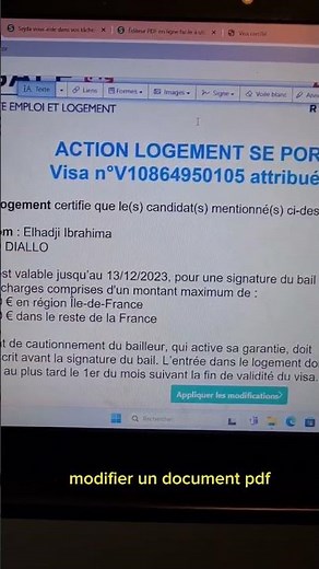 Modifier un fichier PDF en 1 minute sans payer #shorts