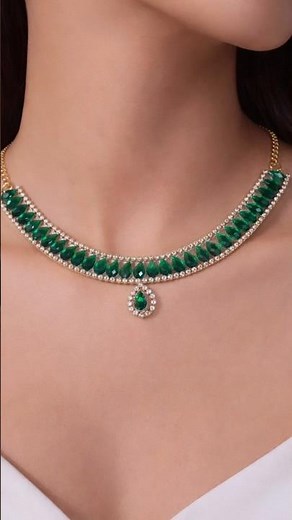 Beautiful necklace/neckpiece diy😍