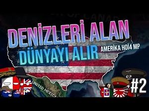 KORDİNELİ SAVAŞ! | Hearts of Iron 4 - MULTIPLAYER | AMERİKA #2