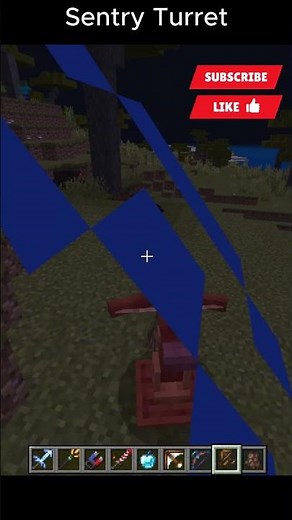 Sentry Turret at Minecraft