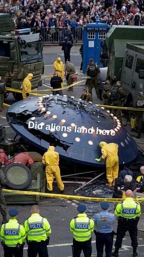 89K views · 564 reactions |  UFO signs of a strange encounter? Military presence, crowds gathering… What’s truly happening here? 樂 #ufoevidence #ufosighting #alien #uap #ufoevidence made with ai | Certified Drone Pilot | Facebook