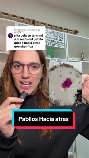 El significado de los pabilos en los restos de cera