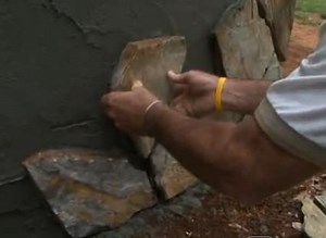 How to Install a Stone Veneer Wall