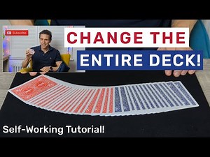 Color Changing Deck: Full Self-Working Card Trick Tutorial