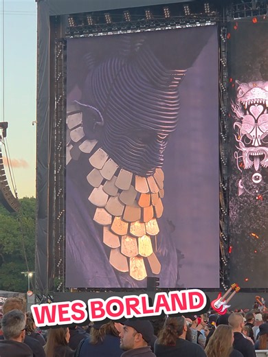 Wes Borland guitar performance - Download Festival 2026 highlights