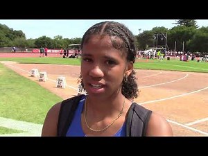 Daniela Hughes of Los Altos 1st Place Girls Triple Jump, 13th Long Jump at Stanford Invitational