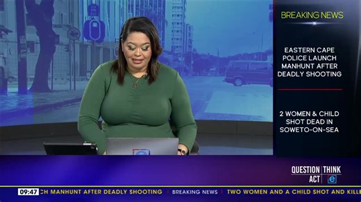 Eastern Cape police launch manhunt after deadly shooting. Two women and child killed in Gqeberha. 9 Sep 2025 #newsnexussa #news | News Nexus SA