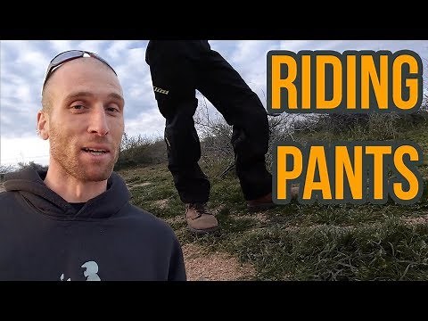 Motorcycle Riding Pants: A Crash Course