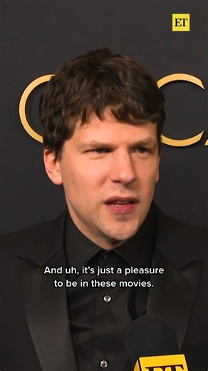 Jessie Eisenberg gushes about ‘Now You See Me 3’ and promises it will deliver movie magic. ✨ | Entertainment Tonight