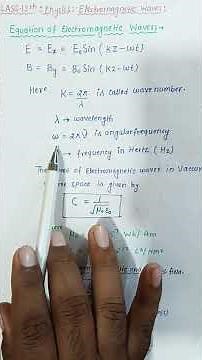 Electromagnetic Waves All Equations in 1 Minute 🔥 | Class 12 Physics|#cbse #shorts
