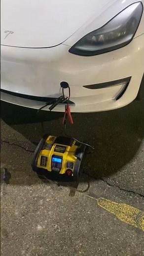 How to jump start Tesla