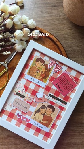 DIY PHOTO FRAME | PHOTO FRAME TUTORIAL | GIFT FOR HER | EASY DIY