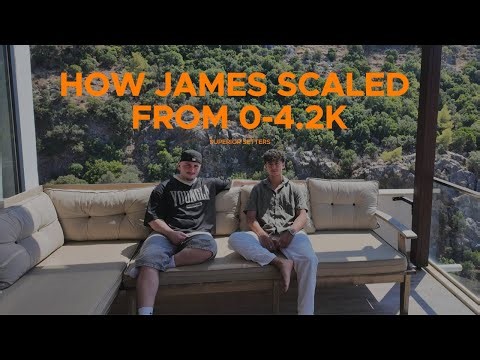 How James scaled to 4.2k with appointment setting