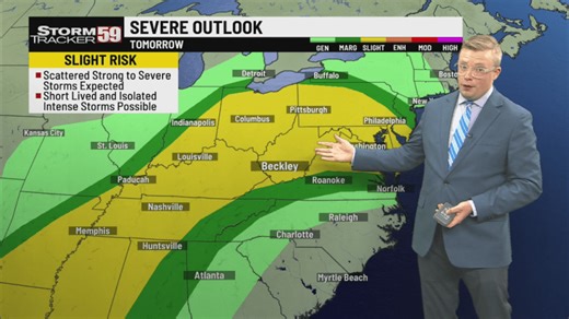 Severe weather in WV Wednesday – here’s what to expect