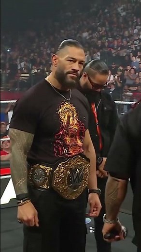 Loyal to the one and only Roman Reigns. ☝️ #WWERaw