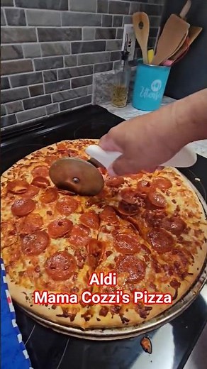ALDI Mama Cozzi's Frozen Pepperoni Pizza