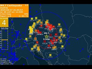Real Time World-Wide Earthquakes Monitoring #GlobalQuake