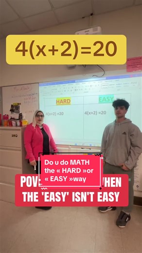 Solving Equations: Hard vs Easy Techniques