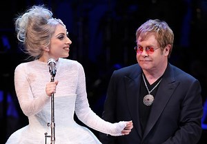 Lady Gaga et Elton John en duo pour « Gnomeo et Juliet » - Elle