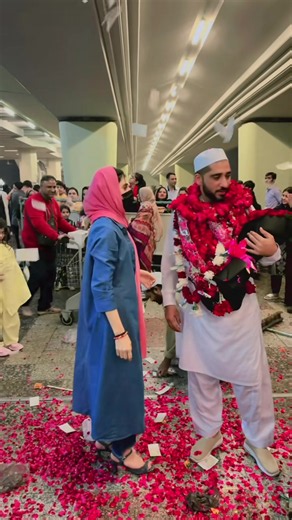 Emotional Airport Reunion with Baba 🥹❤️ | Heartwarming Moment