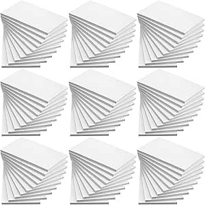 Fainne 3 x 5 Inch Paper Note Pads White Memo Pad Blank Writing Memo Scratch Paper for Waitress Waiter Book to Do Grocery List Small Notebook Restaurant Checkbook, White(120 Pack)