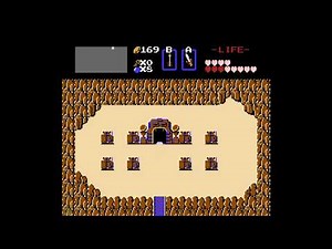 How to Get to Level 5 (Shortcut) (First Quest) - The Legend of Zelda First Quest 100% Walkthrough