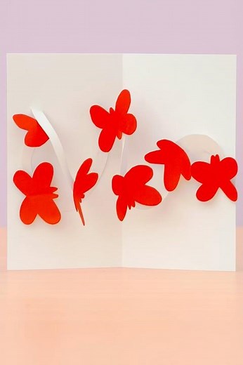 ✨🦋 Handmade Butterfly Pop-Up Card 🦋✨