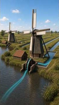 Why the Netherlands built 9,000 windmills