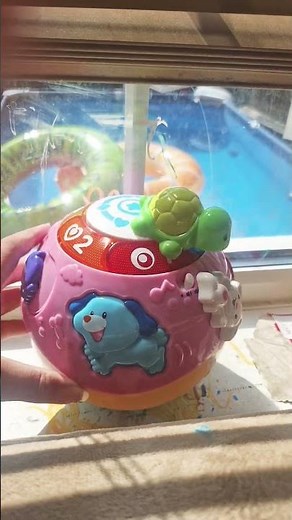 VTech Crawl and Learn Bright Lights Ball (Pink) Giltch