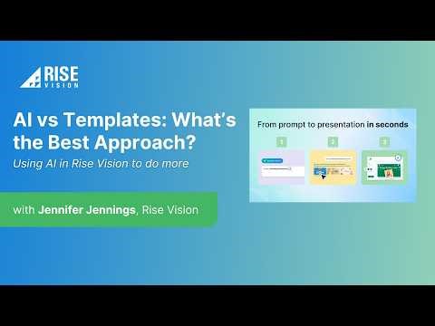 AI vs Templates: Which Is Better for Digital Signage?