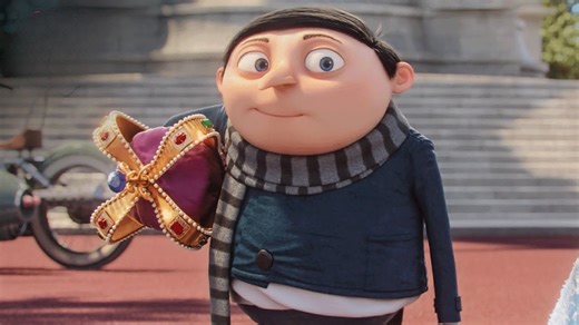 Gru steals the crown from Scarlet Overkill | Minions