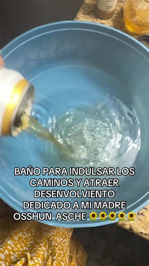 Baño de Oshún para abrir caminos y atraer desenvolvimiento