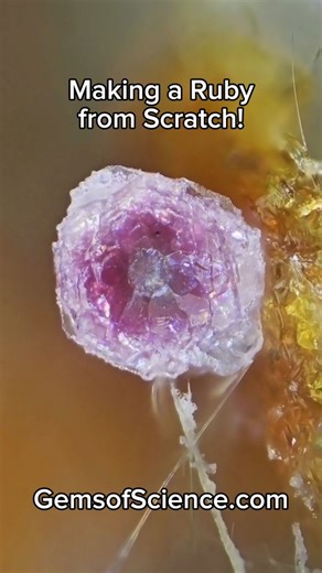 Stephen Challener on Instagram: "My first attempts at growing my own ruby crystals using the flux method! Not a ton of success so far but I will keep trying #gems #science #chemistry #crystals #ruby #gemsofscience"