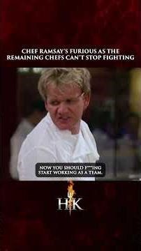 The donkey's gone, why are you still fighting? #hellskitchen #gordonramsay