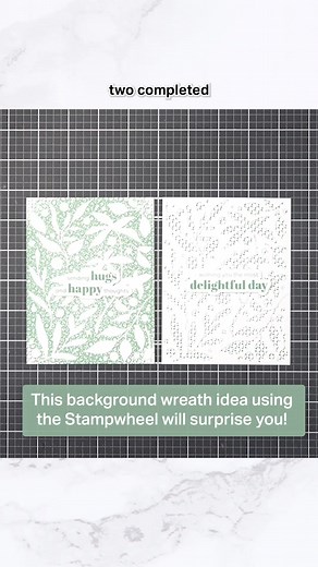 UNIQUE Cardmaking Background Idea! 🍃💡 This reel features our Dainty Swiss Dots Stamp Set 🎀⚪️ No stamp collection is complete without a fun polka-dot stamp set. This large background stamp will cover the front of an A2 card with dainty Swiss dots. Simply stamp the dots once for a classic dotted effect or use our handy layering guide for a fun Swiss twist. The sentiments which are included are uplifting and cheerful - perfect for creating a project anyone would love to receive! #cardmaking #car