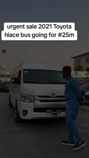 2021 Toyota Hiace Bus for Sale at Affordable Price