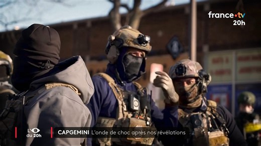 🔴🇺🇸 Capgemini : après nos révélations sur ce géant français du numérique en contrat avec ICE, nos enquêteurs ont découvert que les activités du groupe vont plus loin que simplement identifier les migrants. | Le 20h – France Télévisions