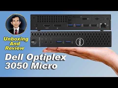 Dell Optiplex 3050 Micro Mini PC Unboxing And Review And ONTEN Gigabit USB Lan Card